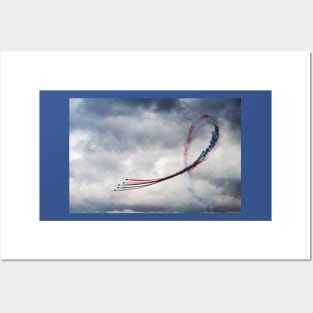 Red Arrows aerobatic display Posters and Art